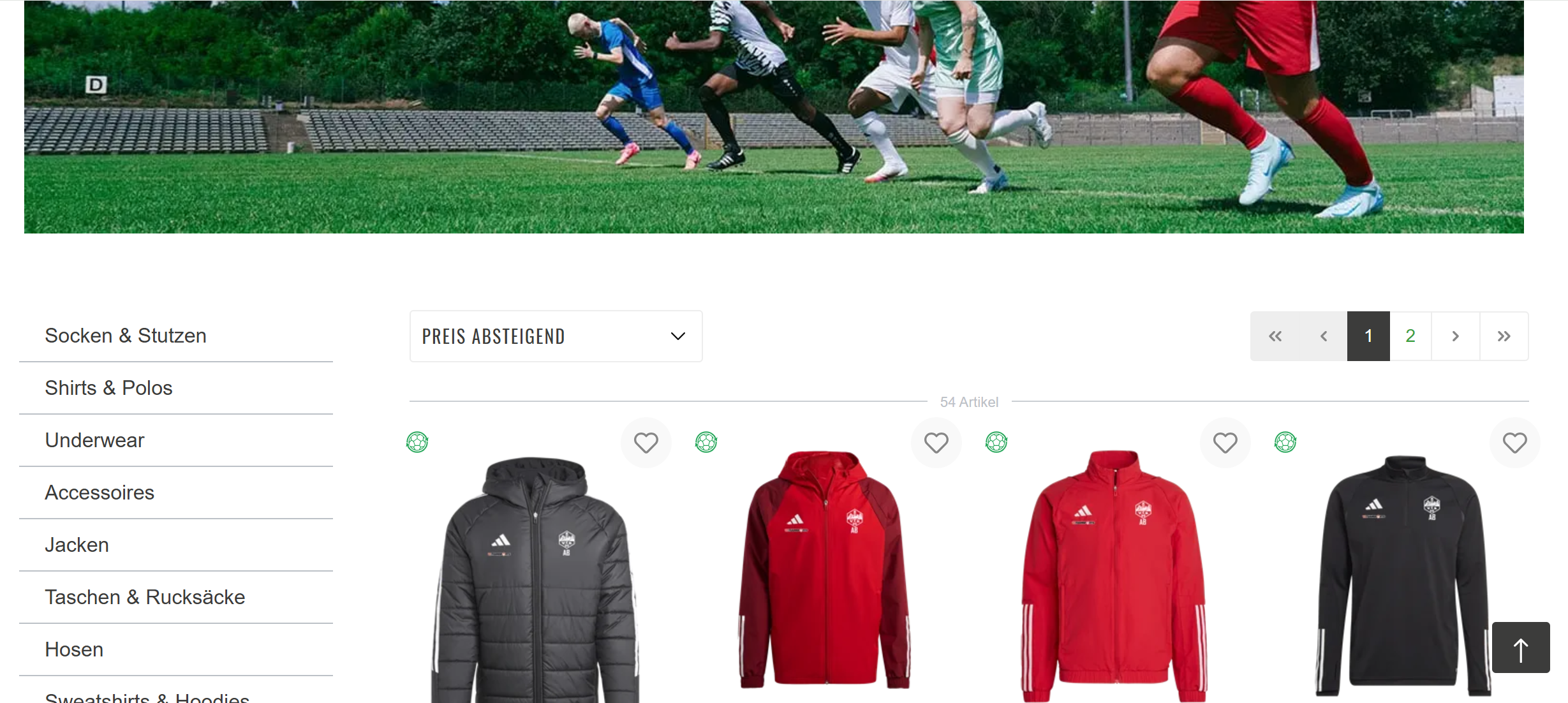 teamshop-übersicht